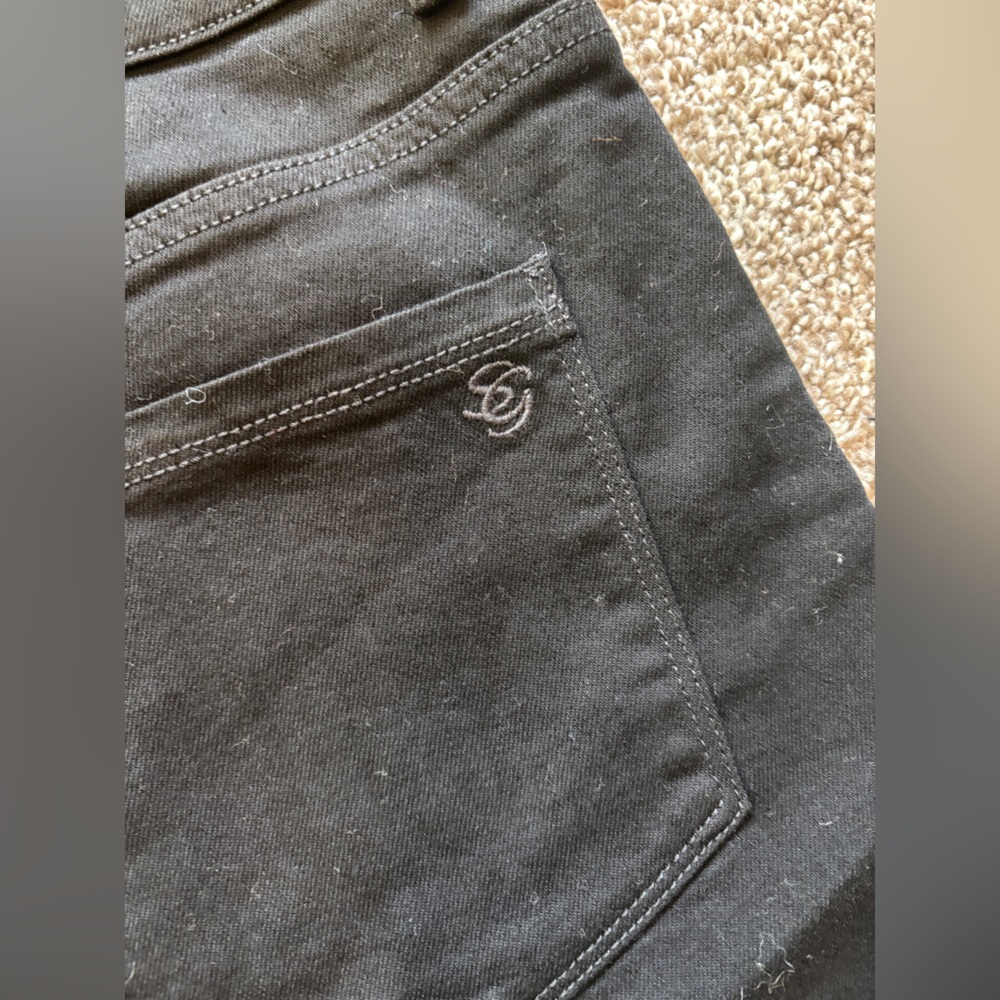 Susan Graver Black Jeans - Picture 7 of 7